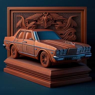 3D model Opel Diplomat (STL)